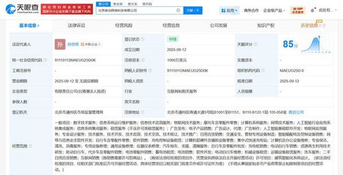 哈啰出行在京成立網(wǎng)絡(luò)科技新公司，注冊資本達(dá)1000萬美元聚焦信息技術(shù)咨詢